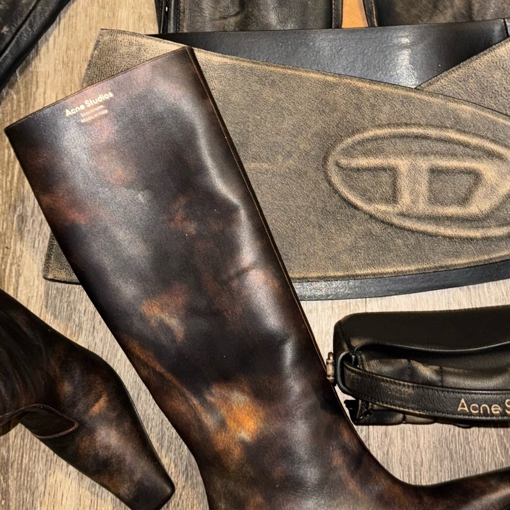 Acne Studios Brown Boot heels